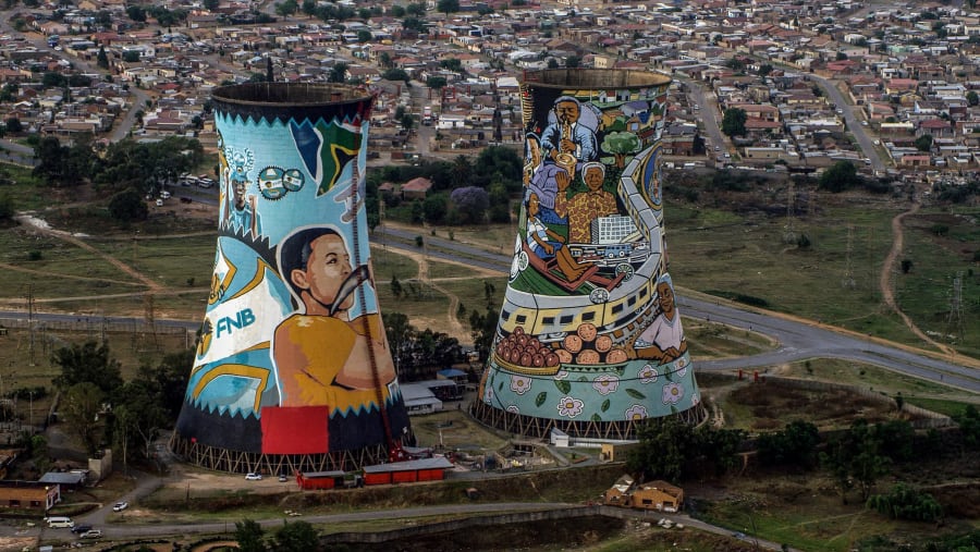 Pictures of Protest in Soweto