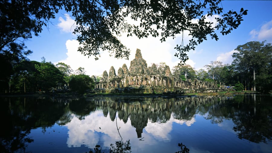 Panoramic View of temple area