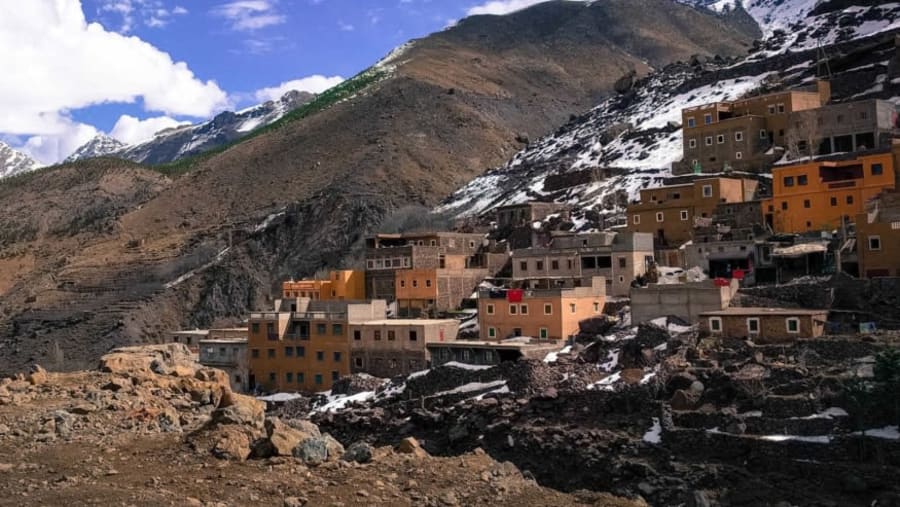 Homes in Atlas Mountains, Morocco