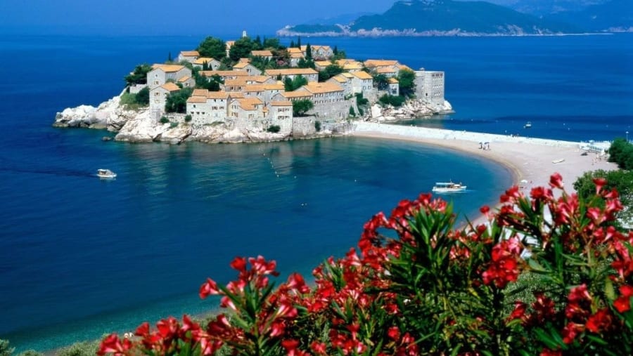 The picturesque town