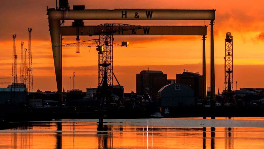 See the famous shipyard where the Titanic was born