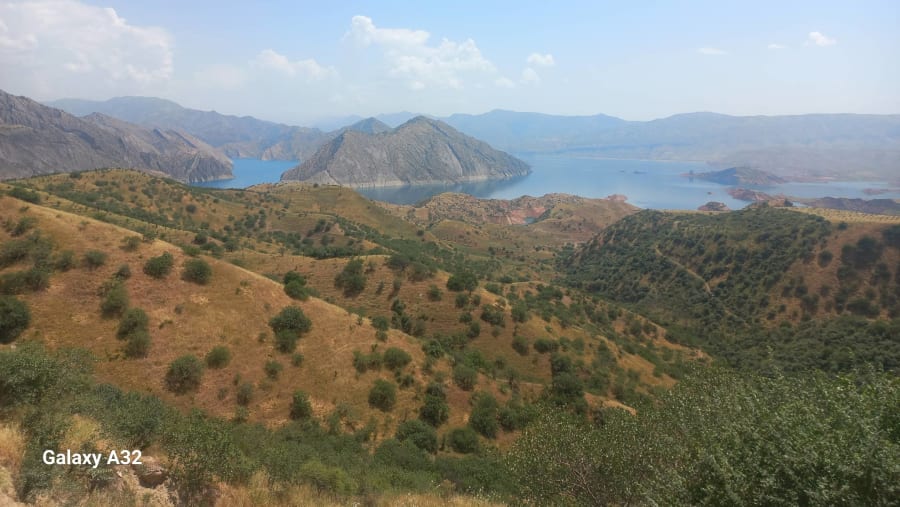 Capture the distinct valleys at Dushanbe