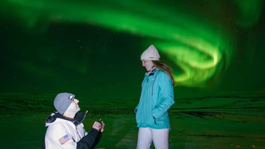 Northern Lights in Reykjavik