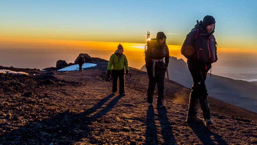 Trek early morning