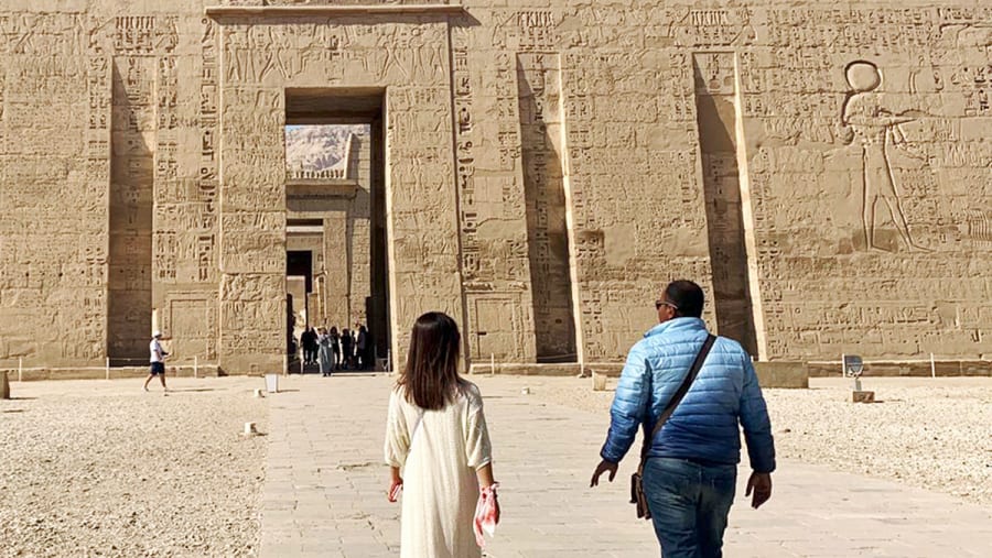 The Temple of Medinet Habu