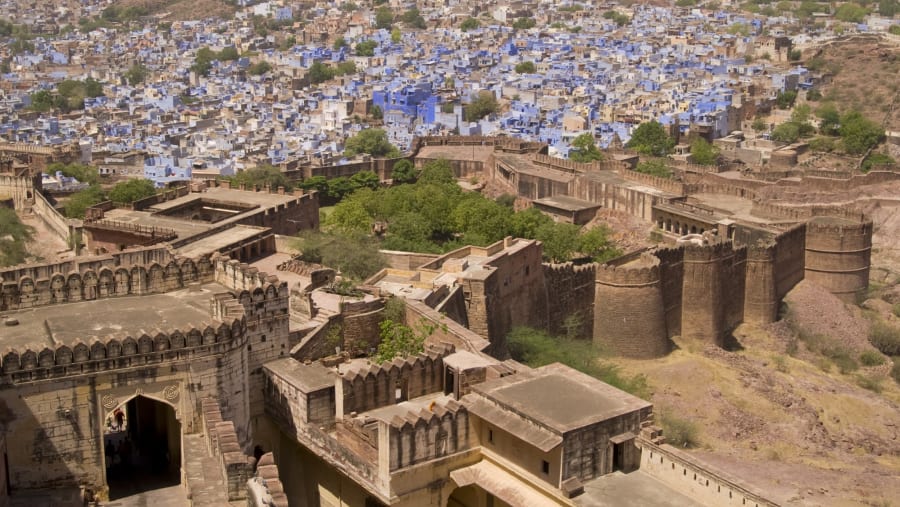 View From Mehrangarh Fort