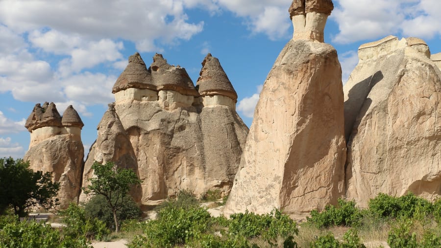 See the Fairy Chimneys of Cappadocia