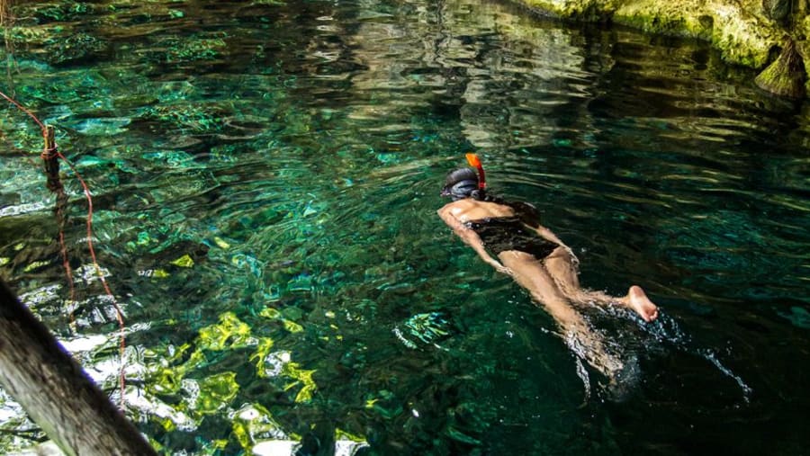 Crystal clear water