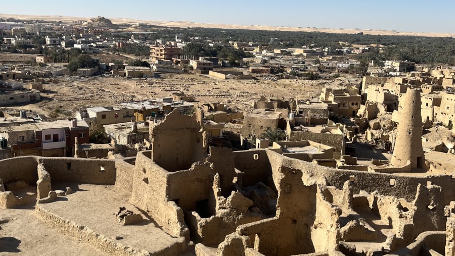 fortaleza de shali em siwa