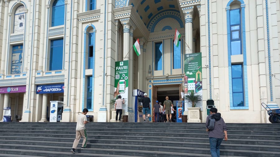 Main Market of Dushanbe