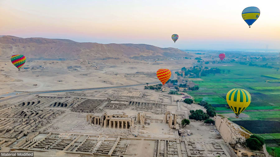 Luxor Hot Air Balloons Nile