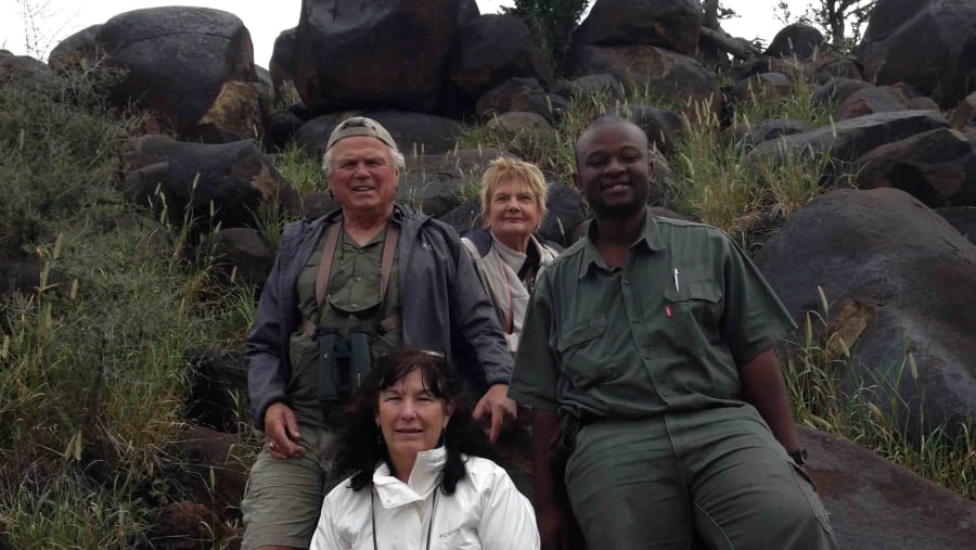 Out in Safari With Kabelo Katlego Mothupi