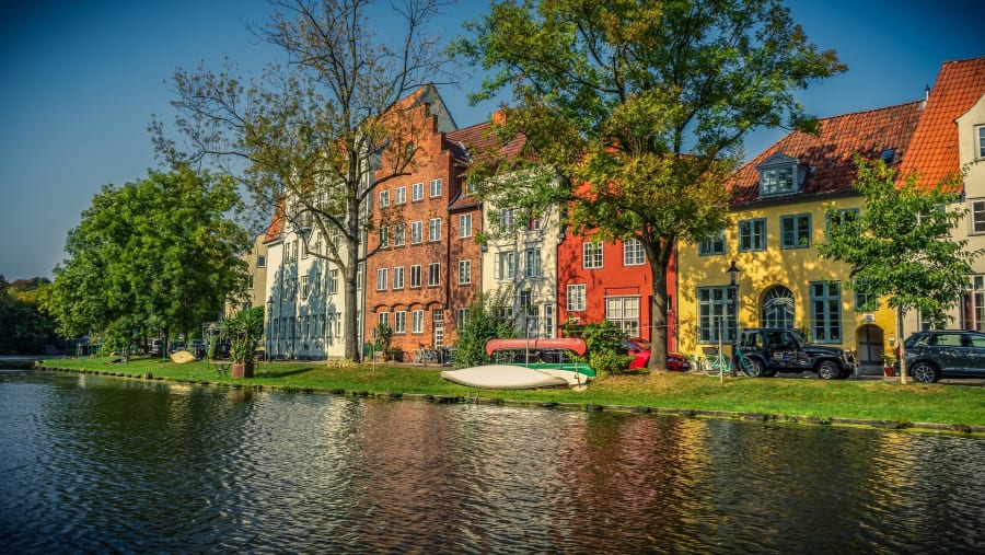Lubek's riverfront