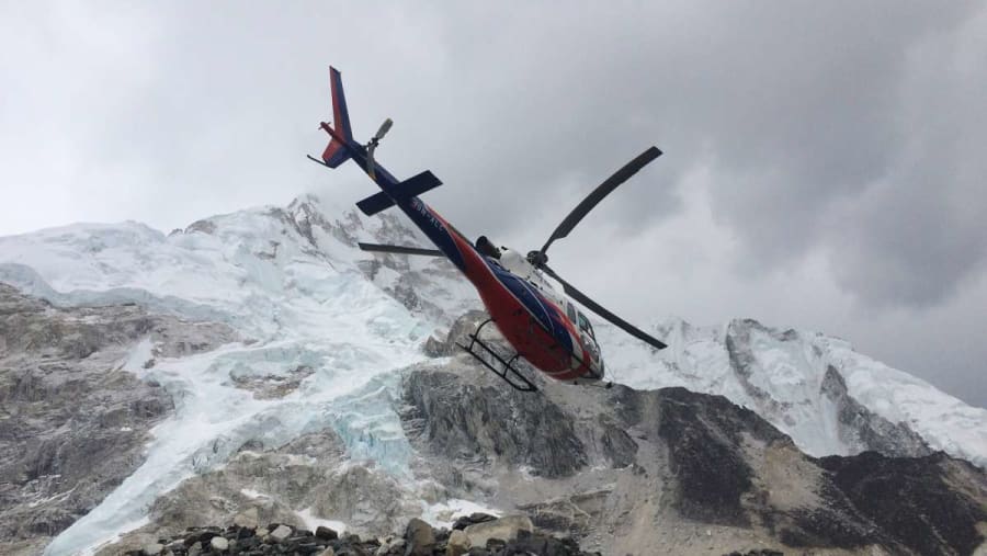 Everest Base Camp Helicopter Tour in Nepal