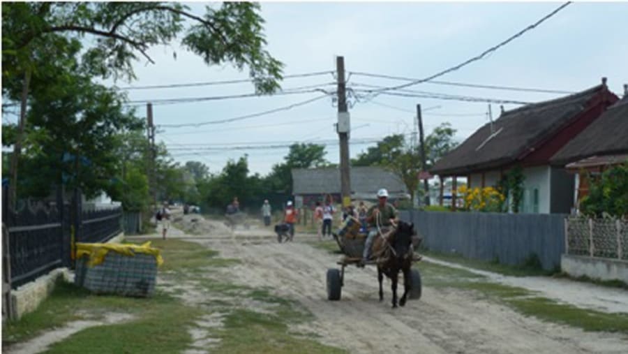 Sfantu Gheorghe village
