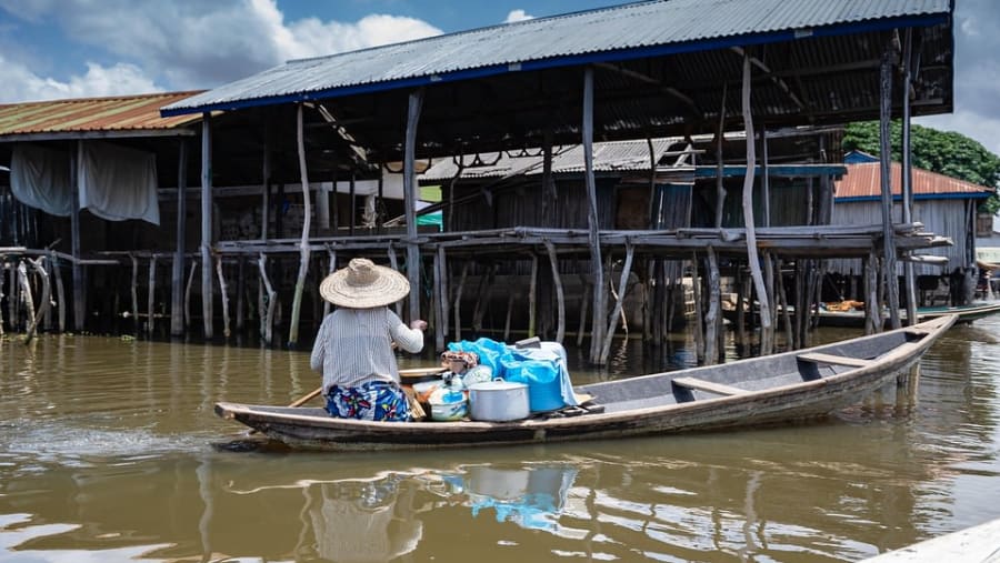 The water village of Ganvie