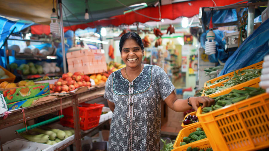 Singapore Food Market