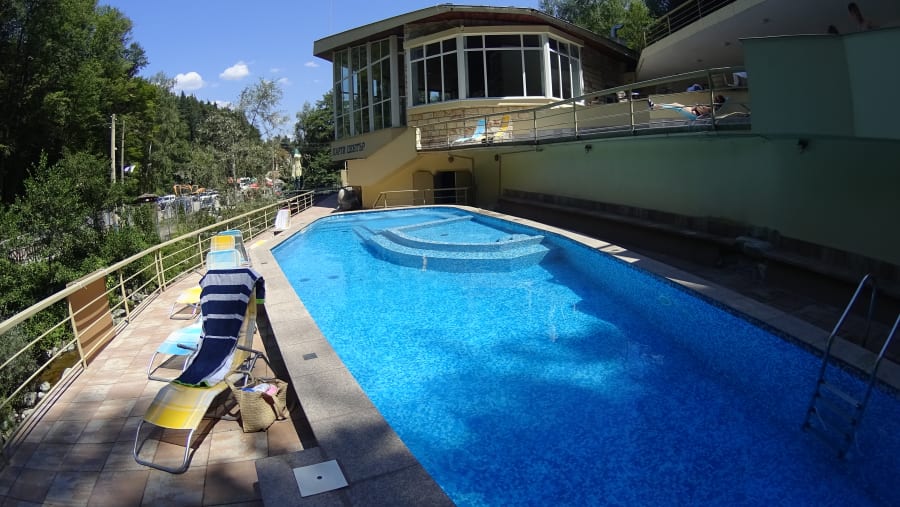 The Outdoor Pool at the Spa