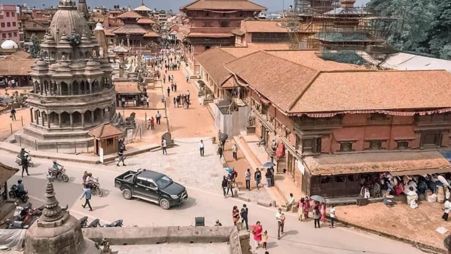 Durbar square at Kathmandu