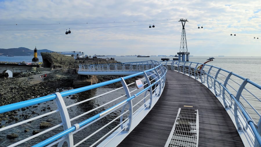 Skywalk at Songdo Beach