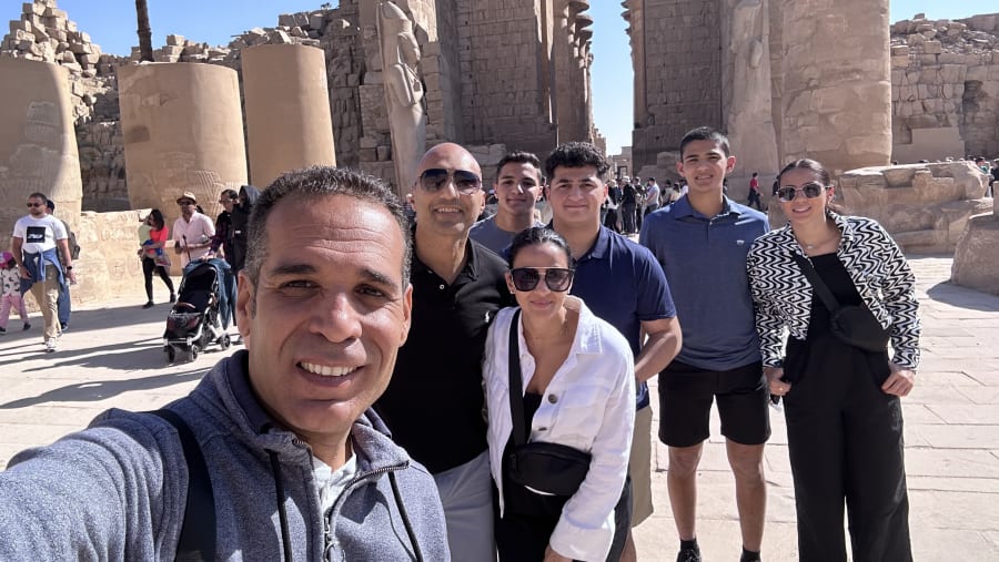 Travellers Enjoying the Tour