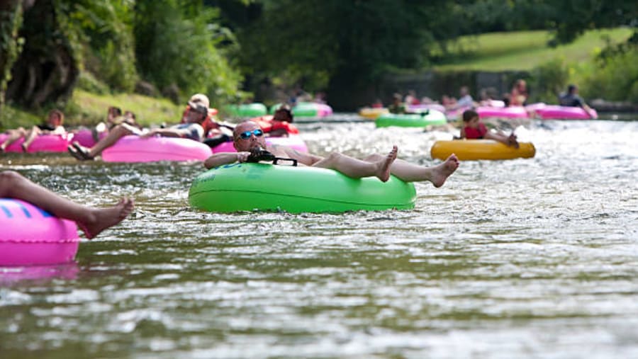 River Tubing in Belize
