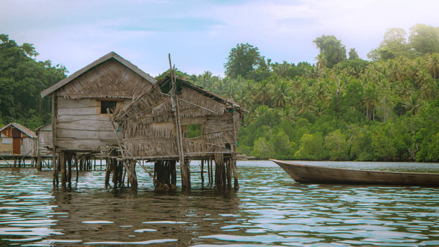 Bajau Tribal Area