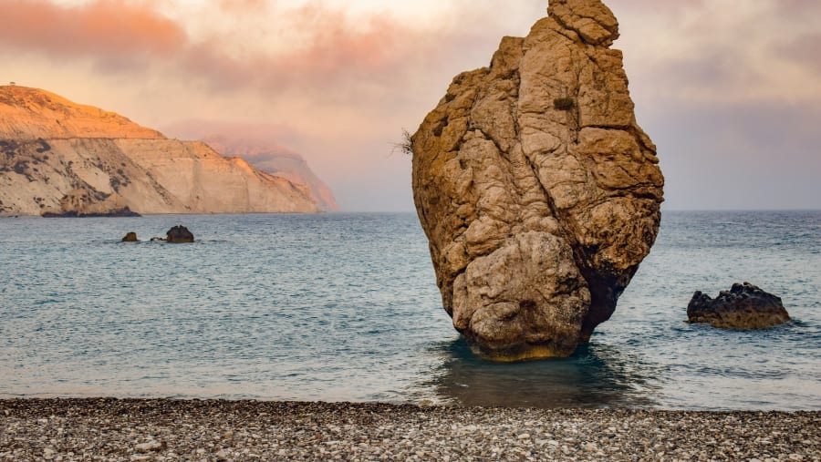 See Aphrodite's Rock in Cyprus