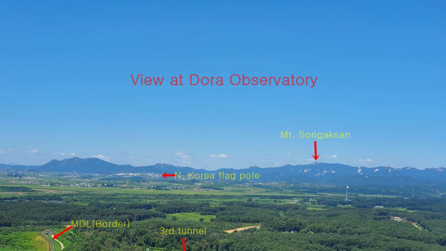 View from Dora Observatory