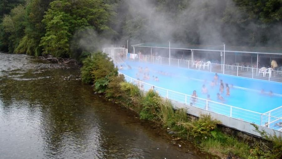 Termas de Aguas Calientes in Puyehue National Park