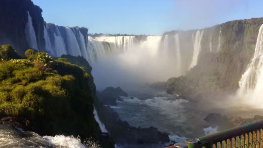 View from Brazil side