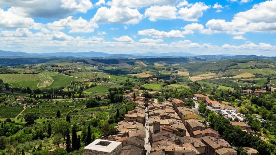San Gimignano Cityscape