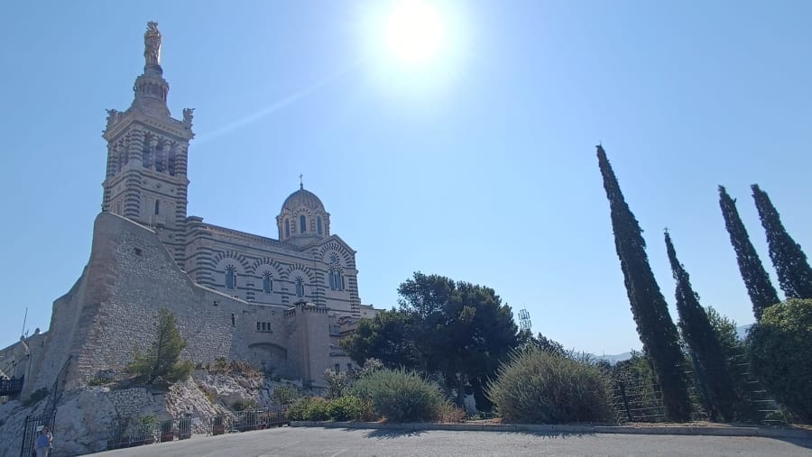 Basilica of Notre-Dame-of-la-Garde at Marseille