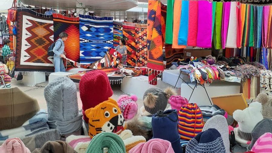Shop in Otavalo Market