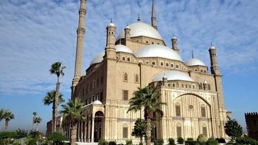 Mosque of Muhammad Ali In Cairo, Egypt