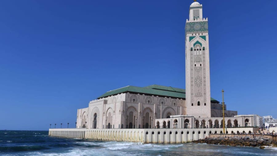 Hassan II Mosque in Casablanca