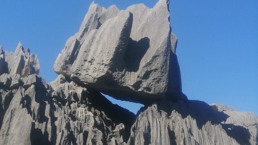 Limestone tsingy
