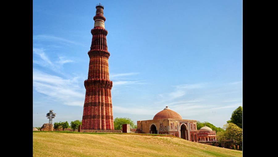 Qutub Minar in Delhi, India