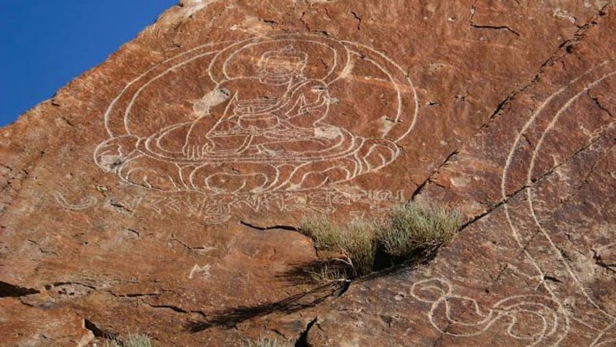 Tamgaly-Tas Petroglyph
