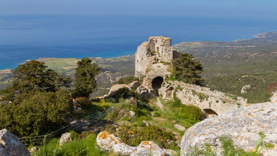 Kantara Castle In Cyprus