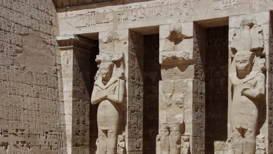 Medinet Habu Temple