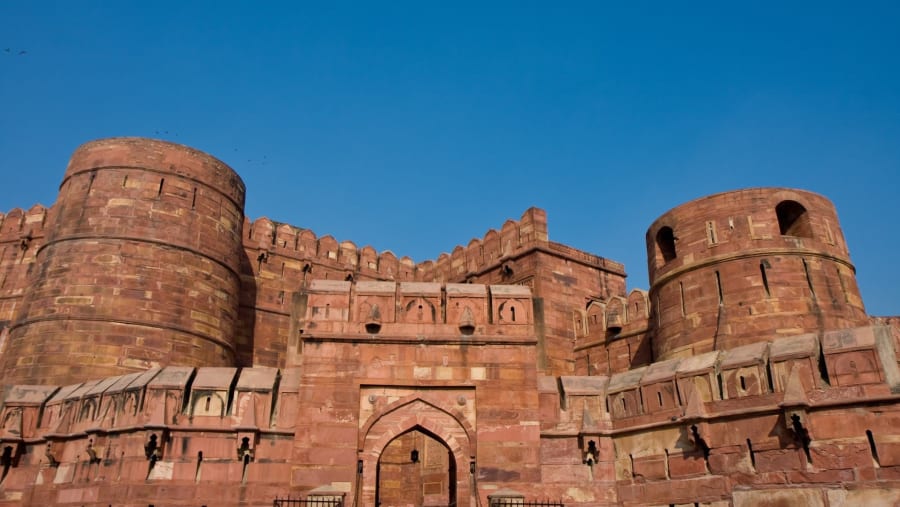 Out Side of Agra Fort