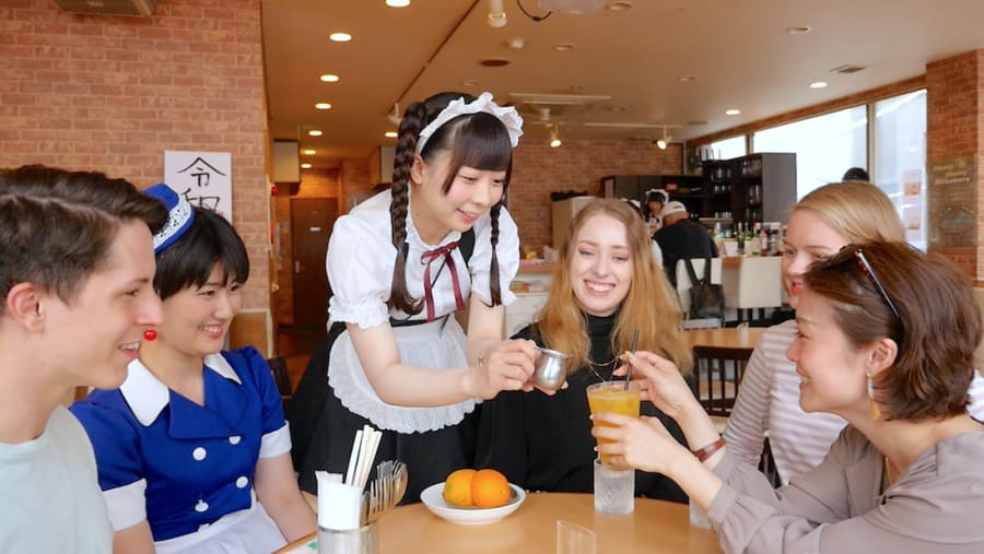 Visit a Maid Cafe