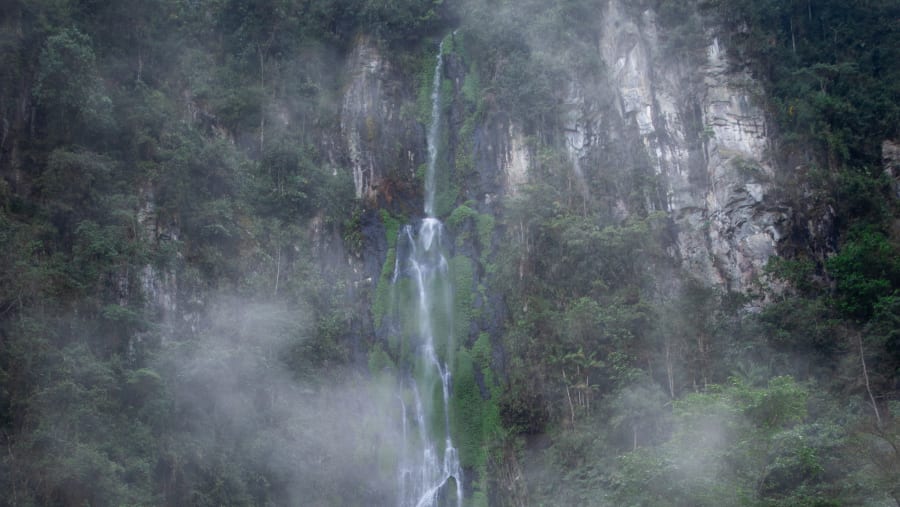 El Chiflon Waterfall