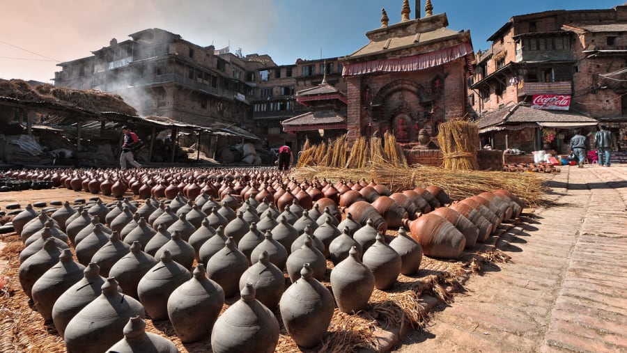 See the Unique Pottery in Pottery Square