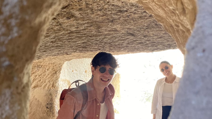 Travellers in Cappadocia