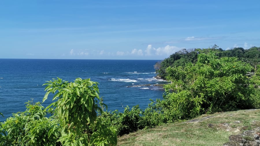 Walk along the Panama Canal