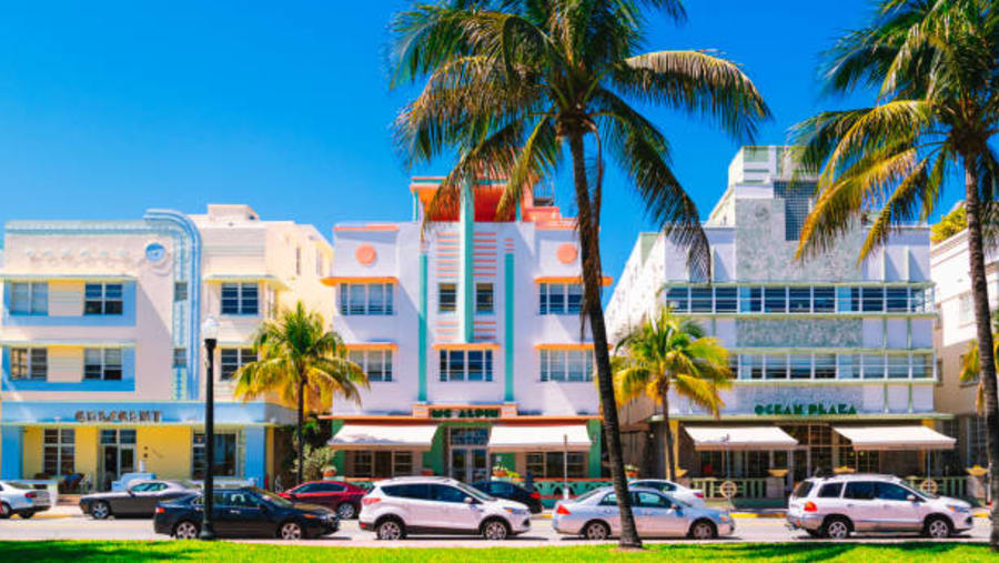 Ocean Drive in Miami Beach