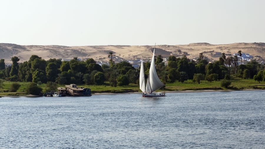 Scenic View of River Nile