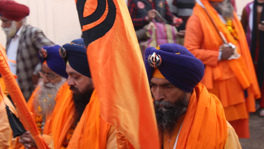 See the Ceremony inside Golden Temple